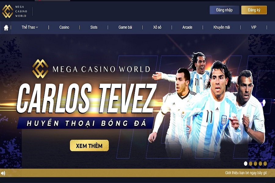 Mega Casino - Nhà cái cá cược online hàng đầu Châu Á hiện nay